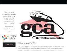 Tablet Screenshot of gaycallers.org